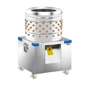 Plumeuse à Volaille Professionnelle Inox – Tambour Ø60 cm – 1500 W